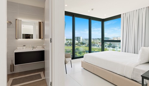 Apartamento Confort, 1 cama de matrimonio grande, vistas a la laguna