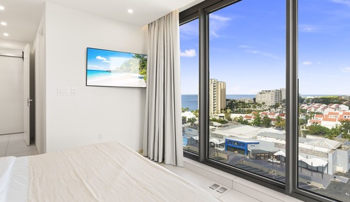 Apartamento Deluxe, balcón, vistas a la playa