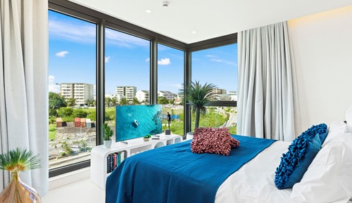Apartamento Confort, 1 cama de matrimonio grande, vistas a la laguna