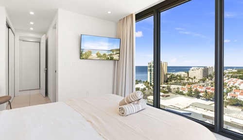 Apartamento Deluxe, balcón, vistas a la playa