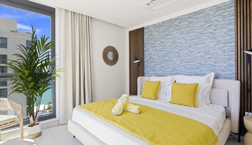 Apartamento Deluxe, balcón, vistas a la playa