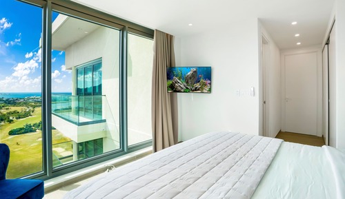Apartamento Deluxe, 3 habitaciones, balcón, vistas a la playa