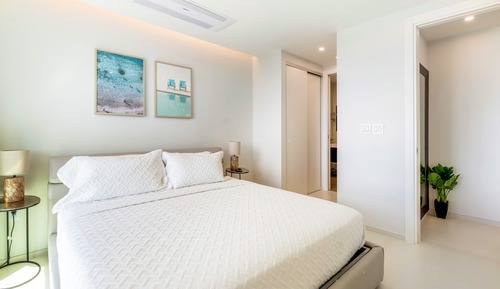 Apartamento Deluxe, 2 habitaciones, balcón, vistas a la playa