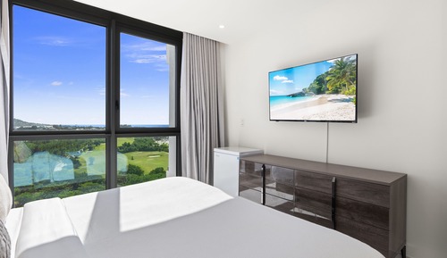 Apartamento Deluxe, 2 habitaciones, balcón, vistas a la playa