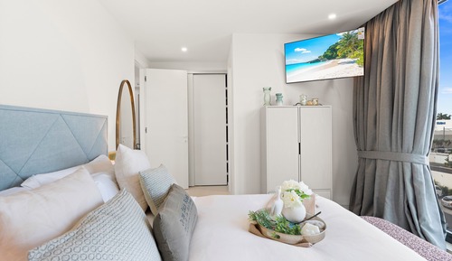 Apartamento Confort, 1 cama de matrimonio, vistas a la laguna