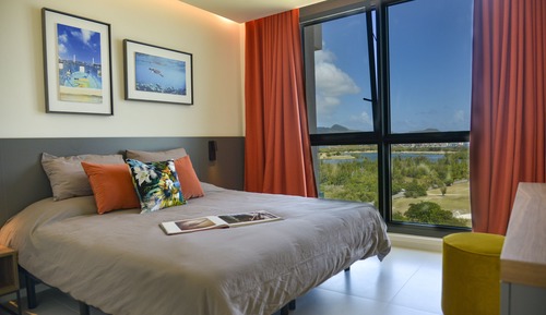 Apartamento Deluxe, 1 habitación, balcón, vistas a la playa