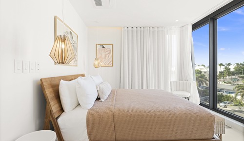 Apartamento panorámico, 1 cama de matrimonio, vistas a la playa