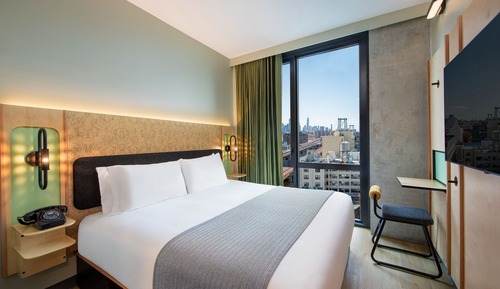 Habitación, 1 cama de matrimonio grande, no fumadores, vistas a la ciudad