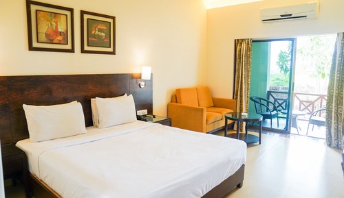 Habitación ejecutiva doble, 1 cama de matrimonio grande, junto a la piscina