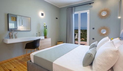 Casa de diseño, 3 habitaciones, vistas al mar