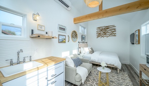 Casa de campo Deluxe, 1 cama de matrimonio, vistas al patio
