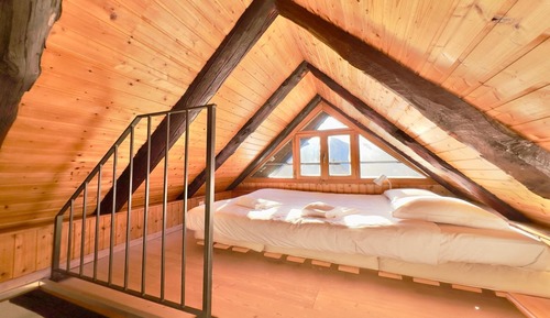 Chalet familiar, 1 habitación, junto a la montaña (Rustico Caterina)