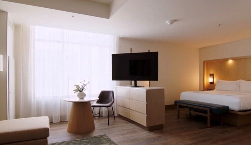 Habitación superior, 1 cama de matrimonio grande, accesible para personas con discapacidad
