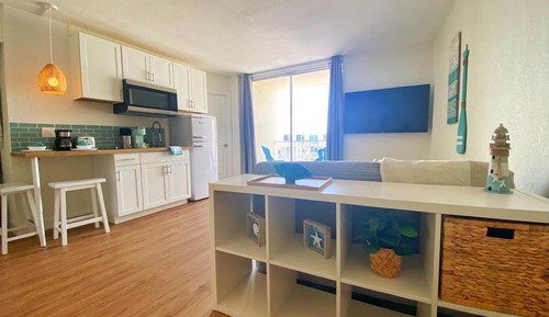Estudio Premium, 1 cama de matrimonio grande con sofá cama, vistas al mar