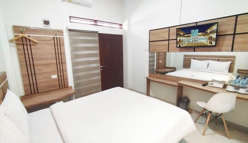 Habitación Deluxe doble, 1 habitación, no fumadores, vistas al jardín