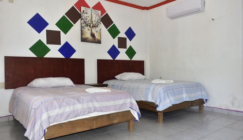 Habitación estándar doble, 2 camas dobles