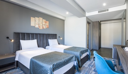Habitación económica con 2 camas individuales