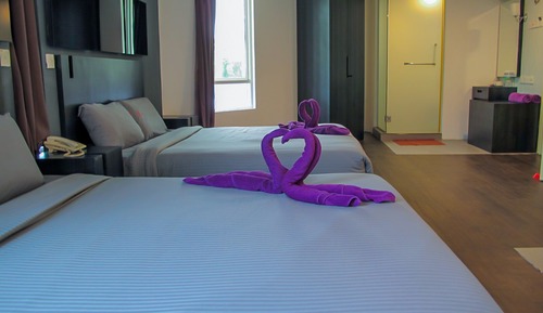 Habitación cuádruple Deluxe
