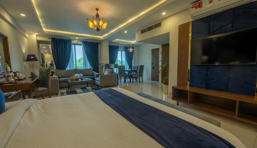 Habitación presidencial, no fumadores, vistas a la montaña