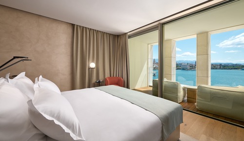 Habitación Premium doble, balcón, vistas al mar