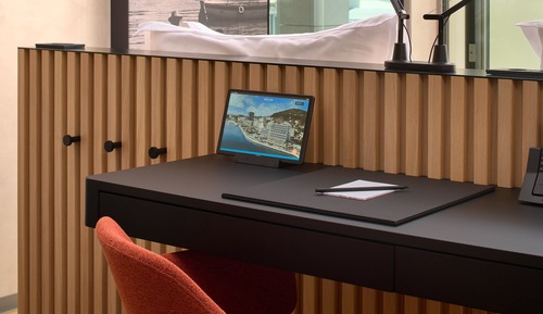 Habitación Premium con 2 camas individuales, balcón, vistas a la ciudad