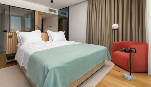 Habitación doble superior, vistas al mar