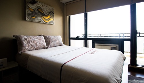 Estudio Deluxe, balcón, vistas a la ciudad
