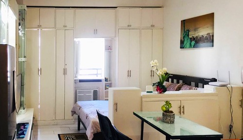 Estudio Deluxe, balcón, vistas a la ciudad