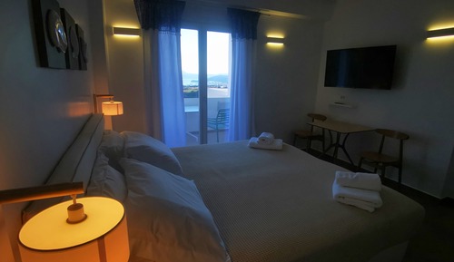 Apartamento estándar, 1 cama de matrimonio, vistas al mar