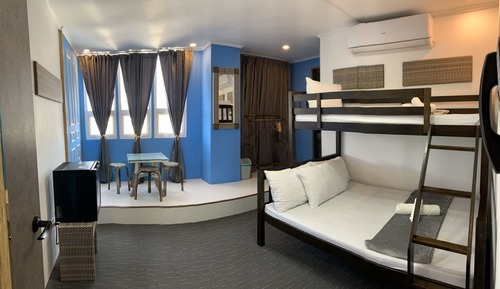 Dormitorio compartido, 1 cama doble