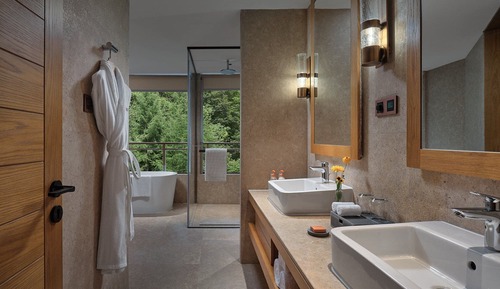 Suite junior, 1 cama de matrimonio grande, vistas al jardín (Living Area)