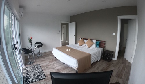 Suite estudio estándar, 1 habitación, baño privado, vistas al mar