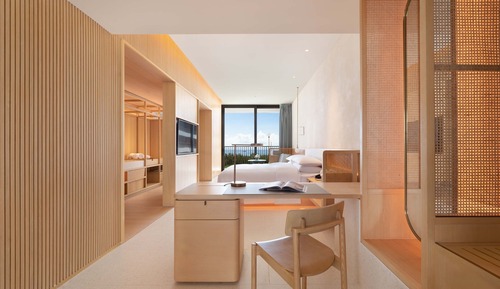 Habitación Deluxe, 1 cama de matrimonio, vistas al mar