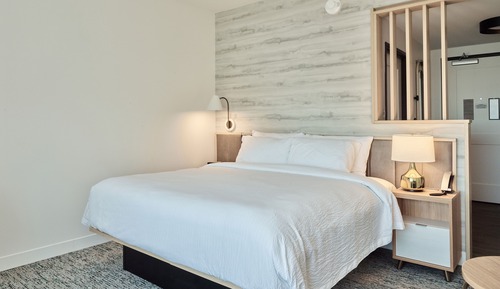 Estudio, 1 cama de matrimonio grande con sofá cama (Mobility Accessible, Tub)