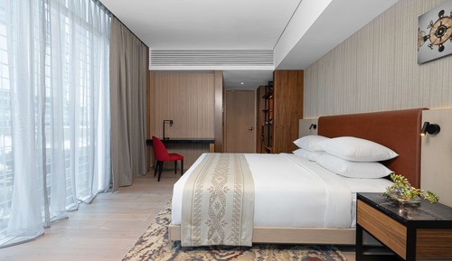 Habitación Deluxe, 1 cama de matrimonio grande, terraza, vistas a la ciudad