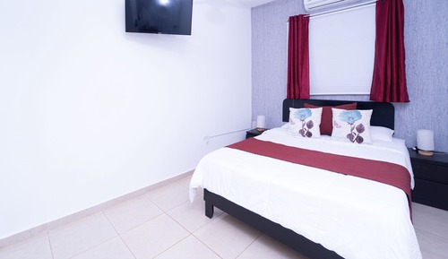 Apartamento, 1 cama de matrimonio grande con sofá cama