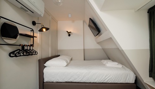 Habitación individual económica, 1 cama doble