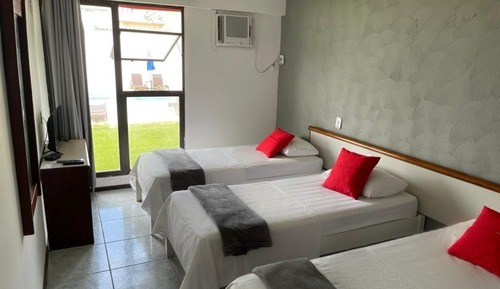 Habitación estándar, 3 camas individuales, vistas al jardín