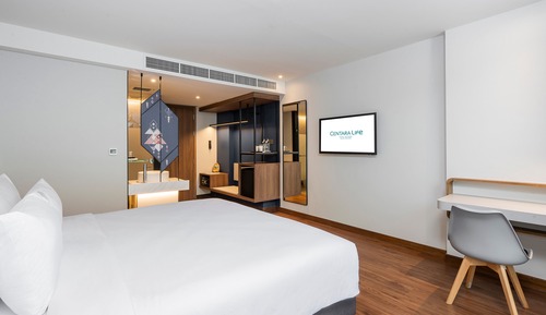 Habitación superior, 1 cama de matrimonio grande