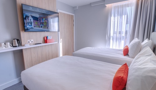 Habitación estándar, 2 camas individuales (with Free Hot Breakfast)