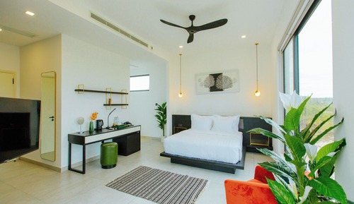 Villa, 2 habitaciones, vistas al mar (Three Bedroom Villa with Private Pool)