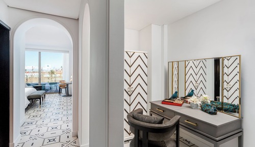 Habitación Deluxe, 2 camas de matrimonio, balcón