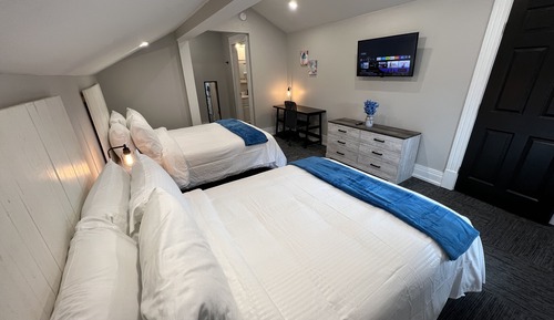Habitación familiar, no fumadores (2 Full beds)