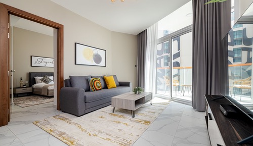 One Bedroom family apartment with Burj Khalifa View