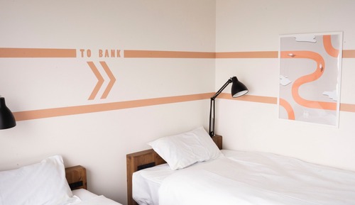 Habitación económica con 2 camas individuales, no fumadores
