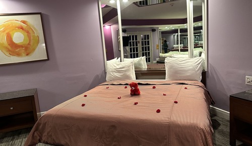 Habitación presidencial, 1 cama de matrimonio grande, no fumadores, vistas a la piscina