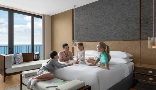 Suite ejecutiva, 1 cama de matrimonio grande, balcón, vistas al mar