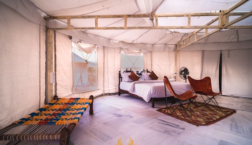 Tienda familiar, 1 cama doble