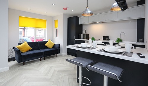 Apartamento Deluxe, accesible para personas con discapacidad, baño privado