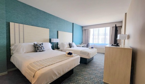 Habitación Deluxe doble, 2 camas de matrimonio